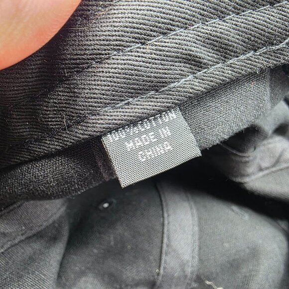 Hello Kitty Cafe Adjustable Womens Black Hat Cap Ice Cream Graphics Embroidered - Picture 6 of 9